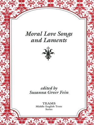 cover image of Moral Love Songs and Laments